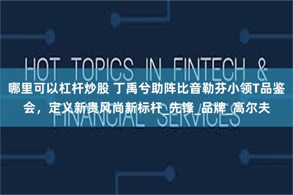 哪里可以杠杆炒股 丁禹兮助阵比音勒芬小领T品鉴会，定义新贵风尚新标杆_先锋_品牌_高尔夫